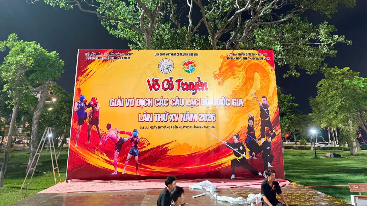 HD Gift | Backdrop Sự kiện liên hoan võ cổ truyền 2026