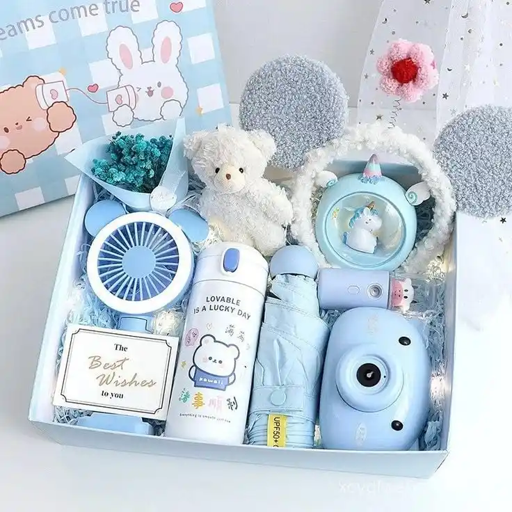 Set Quà Tặng Blue Dream – Hộp Quà Pastel Đáng Yêu
