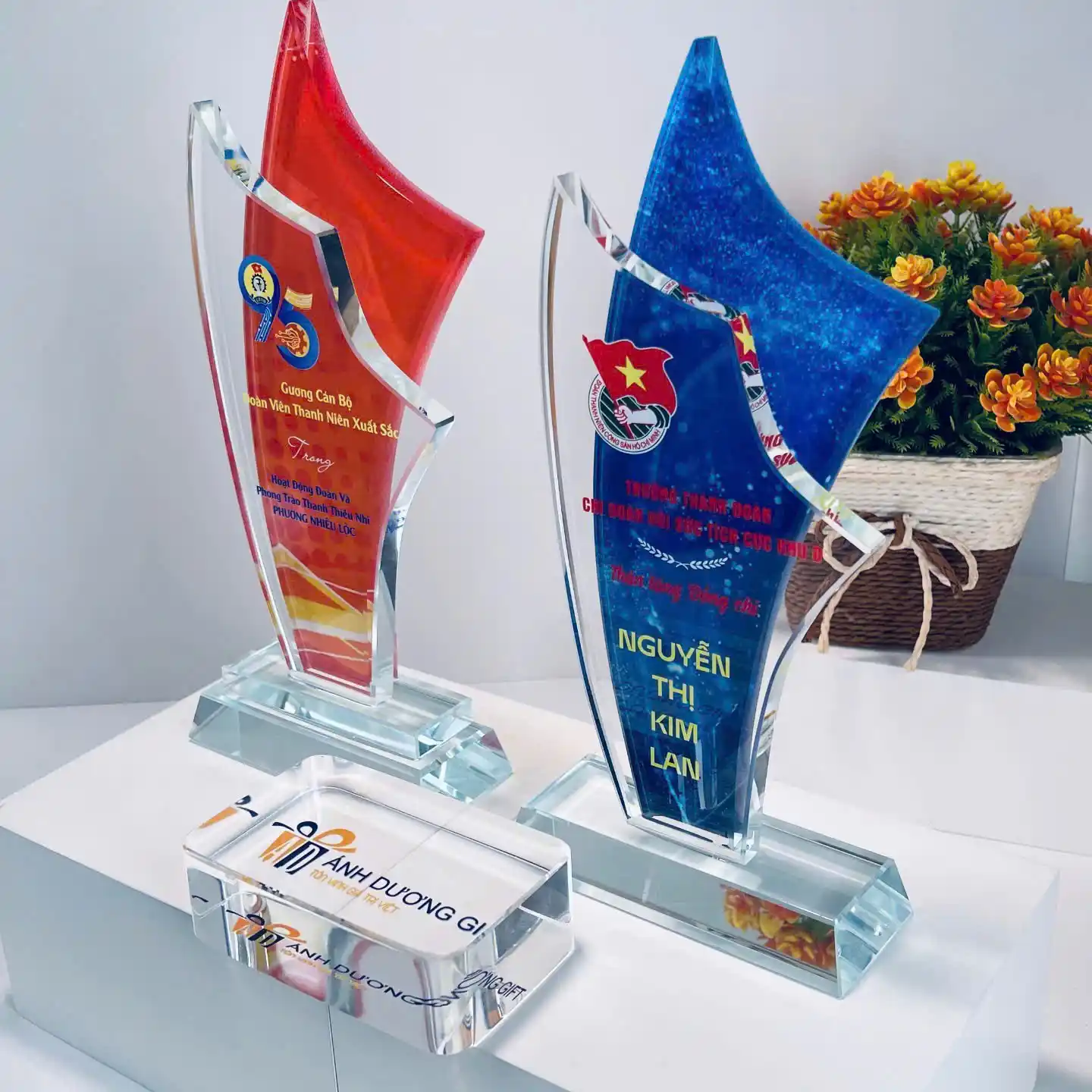Cúp Vinh Danh nhân viên