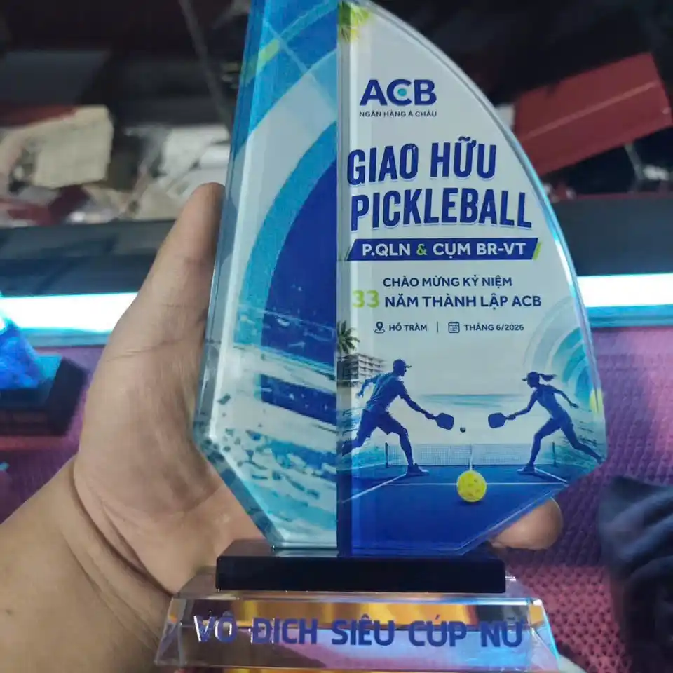 Kỉ niệm chương vô địch Pickeball